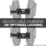 NoiseFighters Panobridge M1 | Dual PVS-14 Aluminum Bridge with Adjustable Field of View - view 6