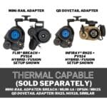 NoiseFighters Panobridge M1 | Dual PVS-14 Aluminum Bridge with Adjustable Field of View - view 8