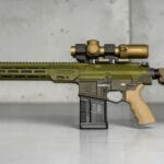 LMT MARS-H .308 16" DMR OD Green right side