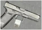 Glock 17M Gen5 MOS FBI nDLC coated slide detail